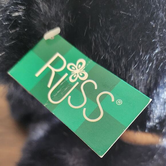 Russ Berrie Alleluia Dark Blue Plush Stuffed Animal Bear Peace - Picture 5 of 7